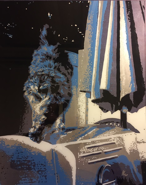 Dallas Fluid Art Painting